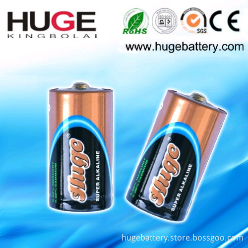 Super Heavy Duty D Size / Um-1, R20 Battery PVC Jacket Metal Jacket
